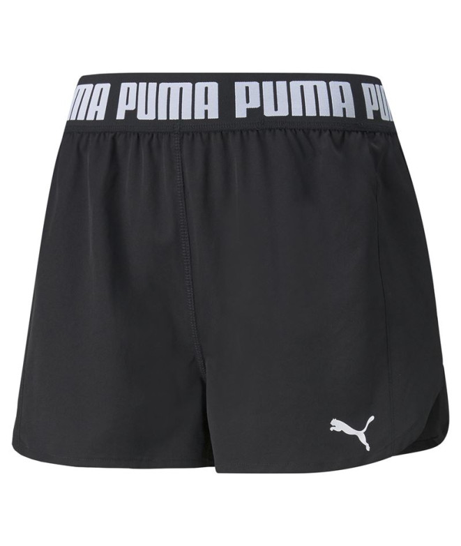 Calça Puma Train Strong Woven 3" Short Preto...