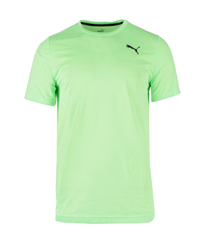 T-shirt de fitness Puma Train Fav Blaster Fizzy ManLime