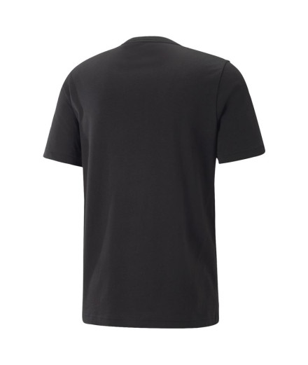 Puma Essentials T-Shirt + 2 Col Logo Man Black 2
