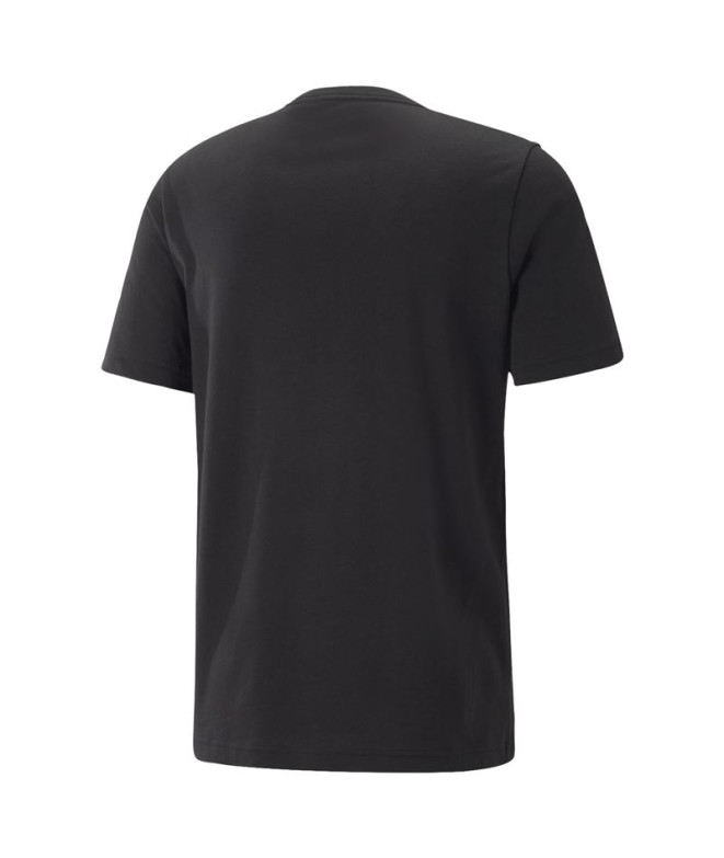 T-Shirt Puma Essentials + 2 Col Logo Man Preto