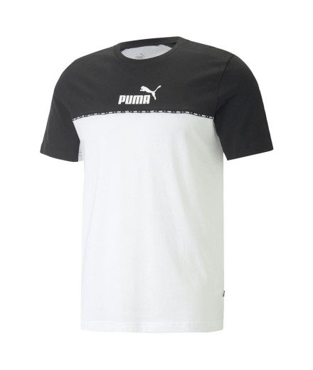 Camiseta Puma Ess Block X Tape Homem