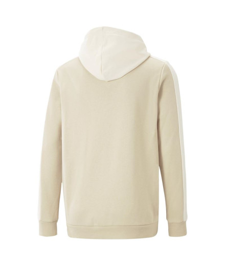 Puma Essentials Block X Tape Men's Sweatshirt Granola 2