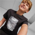 T-Shirt Puma Essentials+ Street Art Grap para rapaz Preto