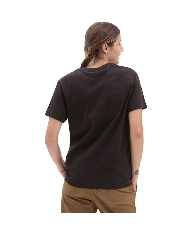 Camiseta Vans Wreath Of Flowers Bff Tee-B Negro...