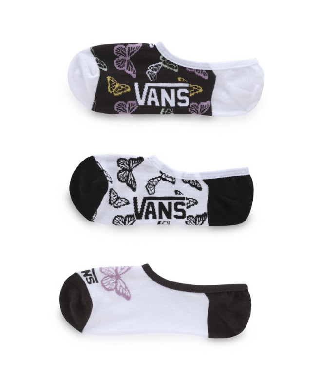 Calcetines Vans Blotterfly Canoodle Blanco Mujer