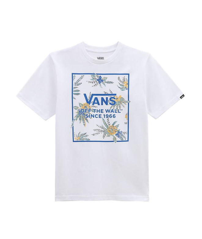 Camiseta Vans Califlower Box-B Blanco Niño