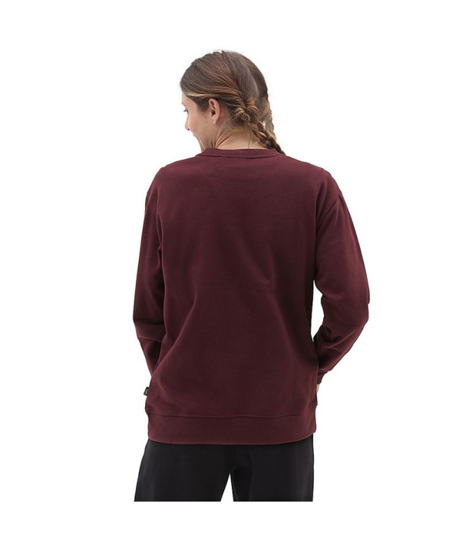 Sweatshirt Vans Lock Box Crew-B Femmes Marron