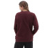 Sweatshirt Vans Lock Box Crew-B para mulher, castanho