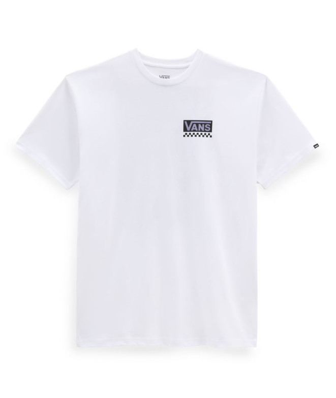 Camiseta Vans Global Stack-B Blanco Hombre