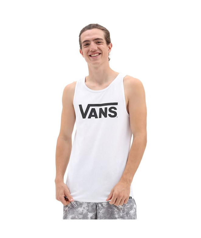 Camiseta Vans Classic Vans Tank-B Blanco Hombre