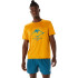 Camiseta de Running ASICS Fujitrail Logo Hombre Naranja