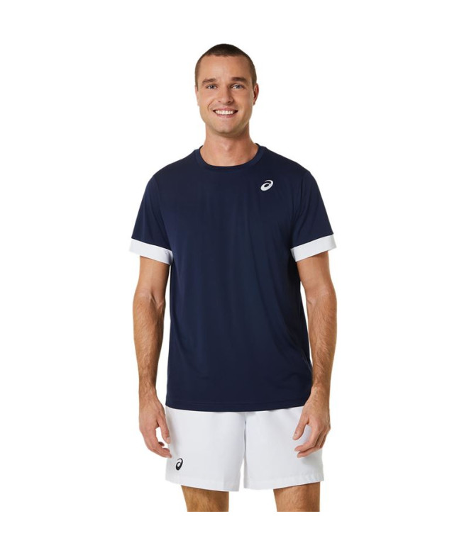 Camiseta by Tênis ASICS Court Homem Marine