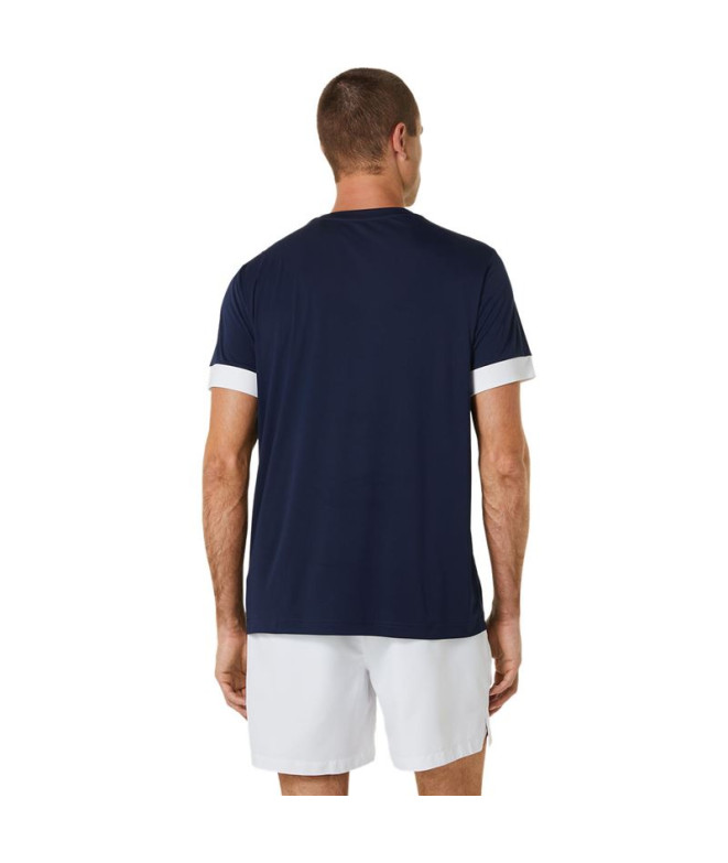 Camiseta de Tenis ASICS Court Hombre Marino