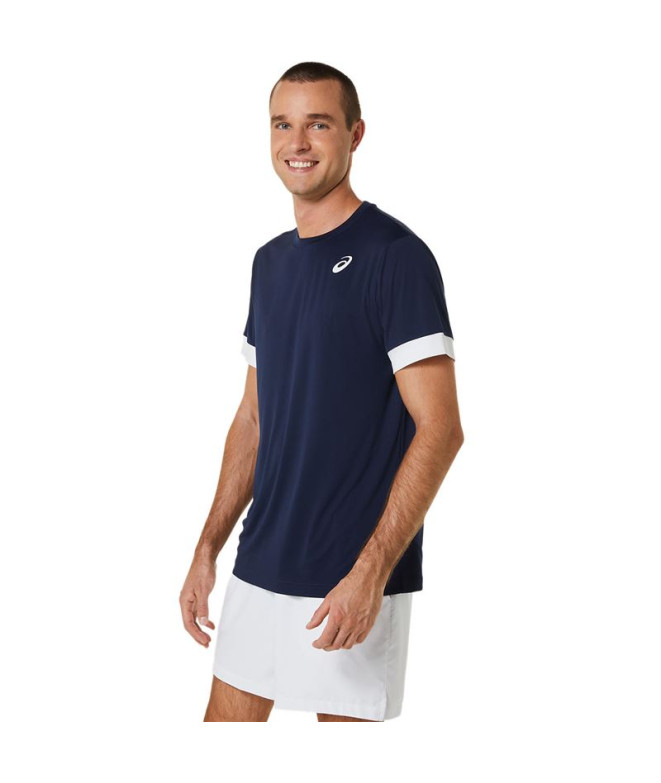 Camiseta de Tenis ASICS Court Hombre Marino
