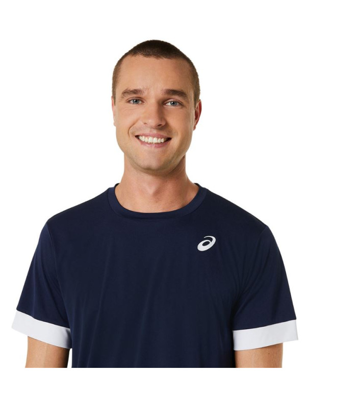 Camiseta de Tenis ASICS Court Hombre Marino