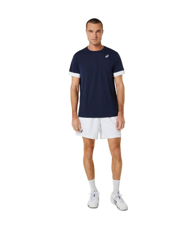 Camiseta de Tenis ASICS Court Hombre Marino