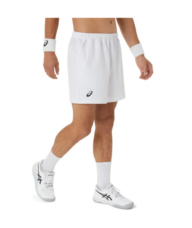 Pantalones de Tenis ASICS Court 9IN Hombre Blanco