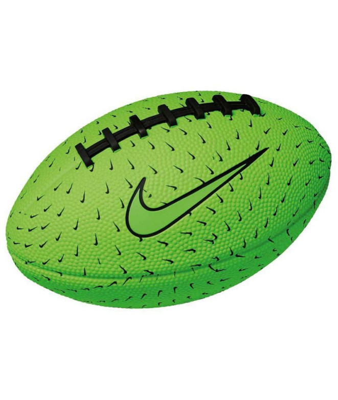 Balle de Rugby Nike Playground Fb Mini Deflated Green