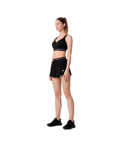 Calções Running 4F Quick-Drying Women's Black