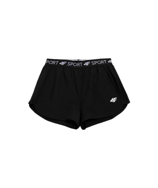 Calções Running 4F Quick-Drying Women's Black