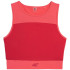 Top de treino 4F TSDF015 Vermelho para mulher