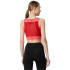 Top de treino 4F TSDF015 Vermelho para mulher