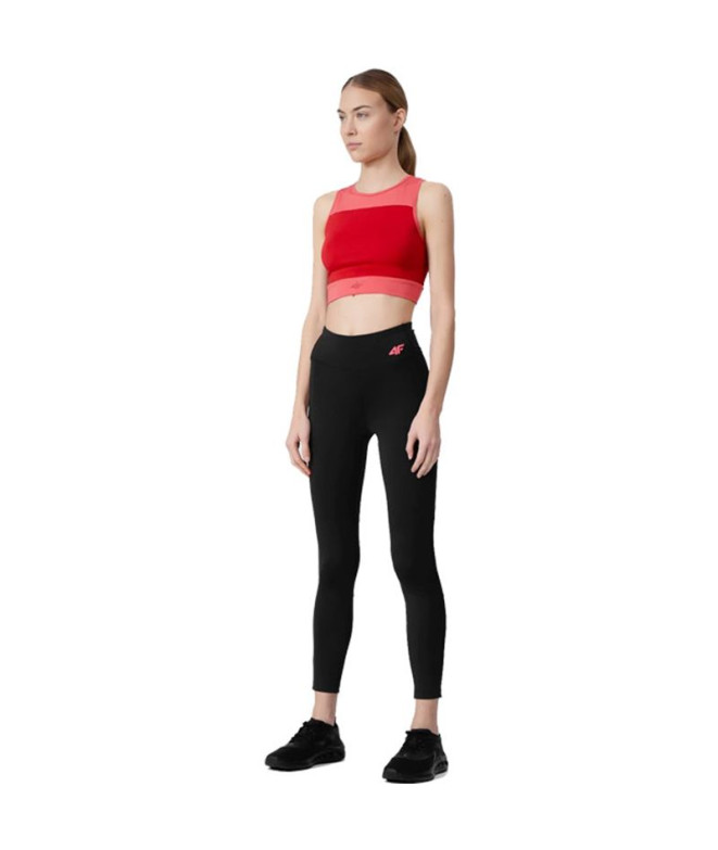 Top de entrenamiento 4F TSDF015 Mujer Red