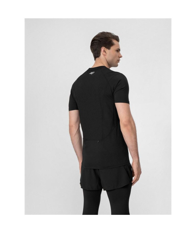 T-shirt Running 4F Funtional Man BK