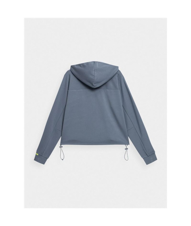 Sweatshirt 4F gris Femme