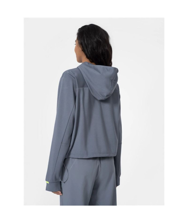 Sudadera 4F gris Mujer