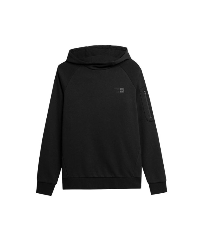 Sweatshirt 4F BLM022 Homem preto
