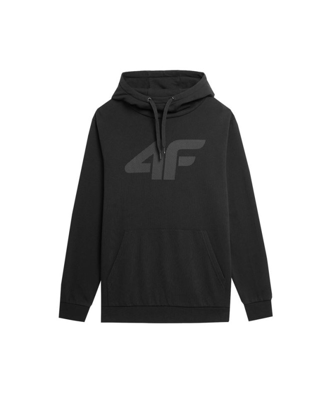 Sweatshirt de fitness 4F black Homens