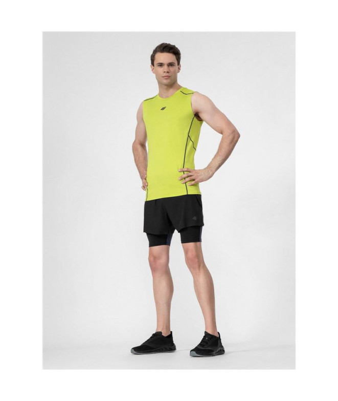 Pantalons de fitness 4F noir Homme