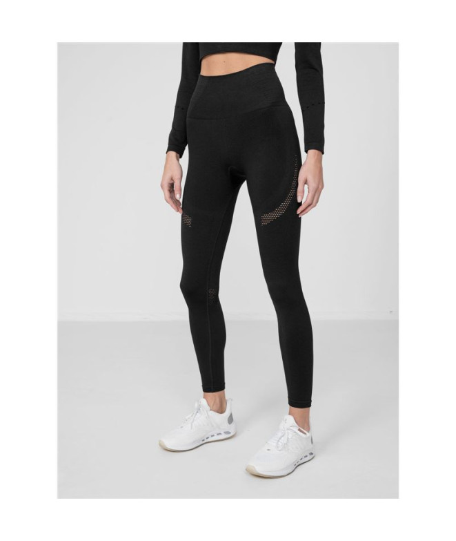 Mallas 4F Negro Mujer