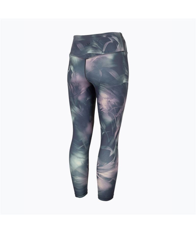 Mallas de yoga 4F Funtional azul Mujer