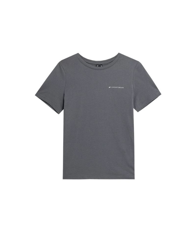 T-shirt 4F TSD025 Femme gris