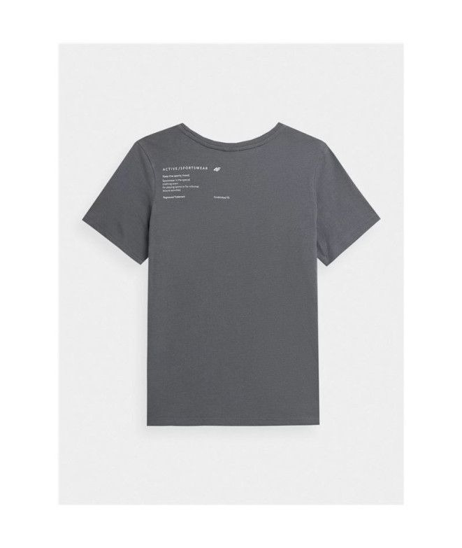 Camiseta 4F TSD025 Mujer gris