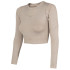Sweatshirt 4F Manga comprida para mulher