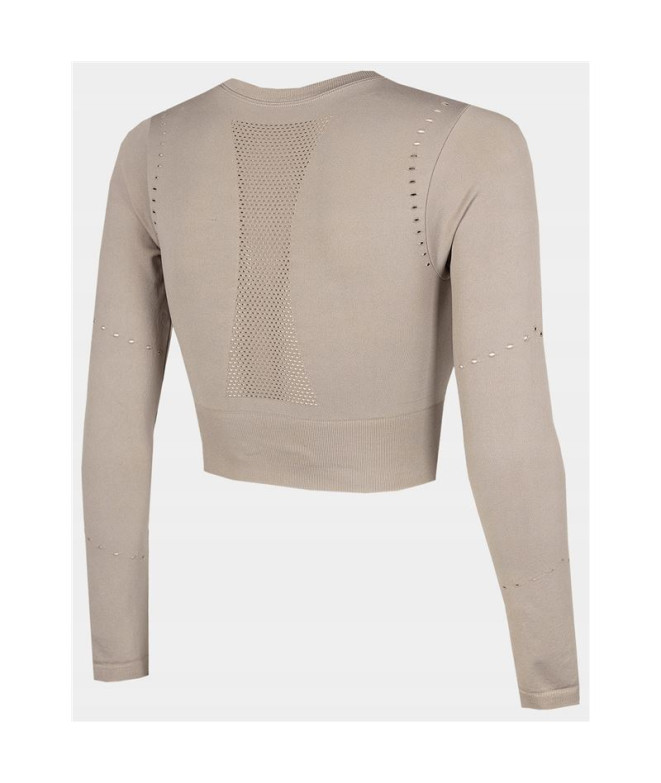 Camiseta 4F Manga longa Mulher