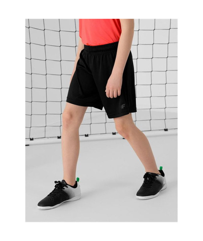 Pantalones cortos 4F HJL22-JSKMTR001 Niños Black