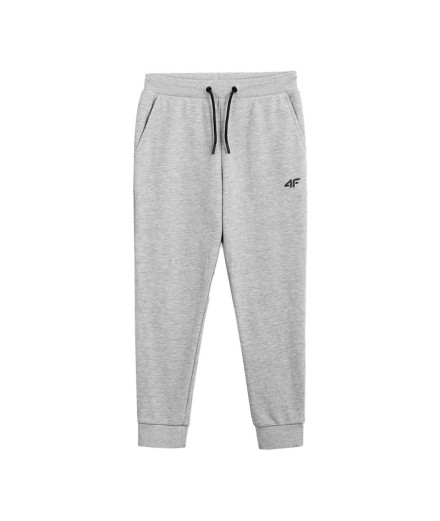 Pantalones largos 4F Jogger Niño Grey