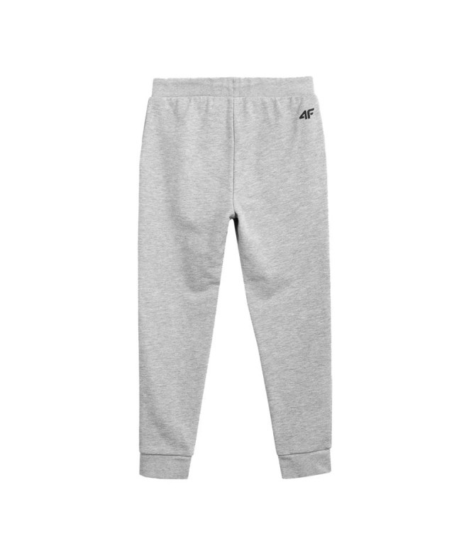 Calças compridas 4F Jogger Boy Cinzento
