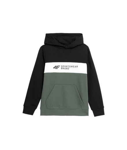 Sweatshirt 4F JBLM003 Rapaz verde
