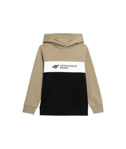 Sweatshirt 4F JBLM003 Menino Castanho
