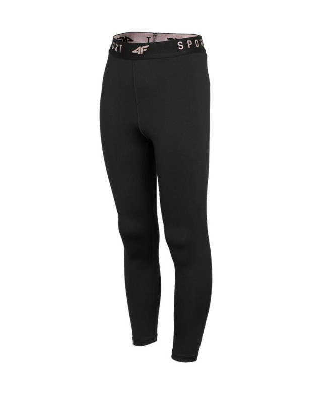 Leggings 4F noir Fille