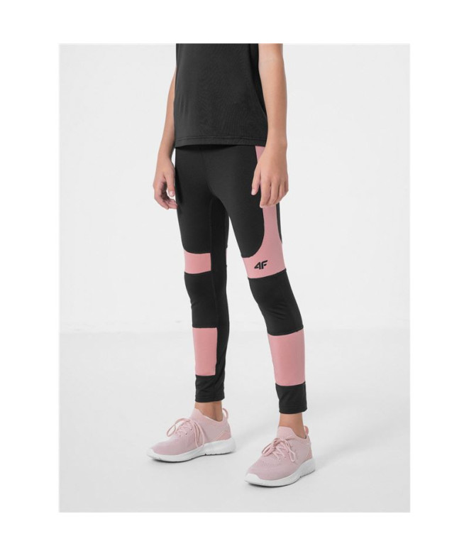 Leggings 4F rosa Menina