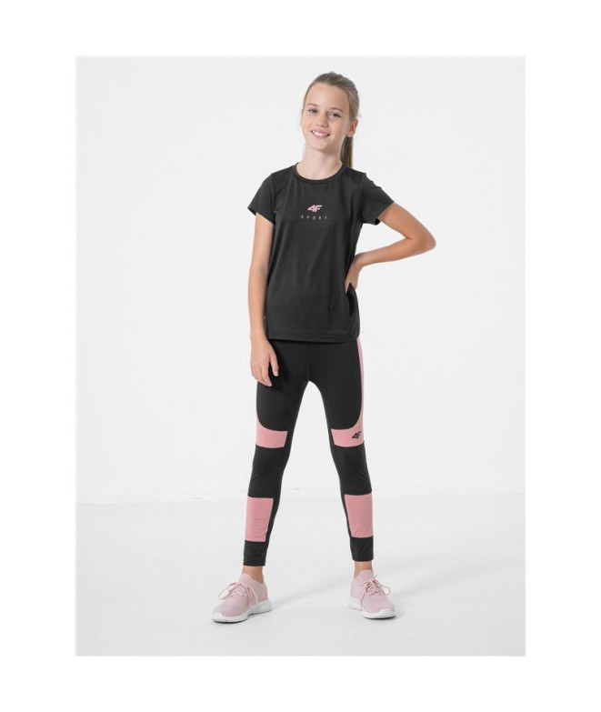 Leggings 4F rosa Menina