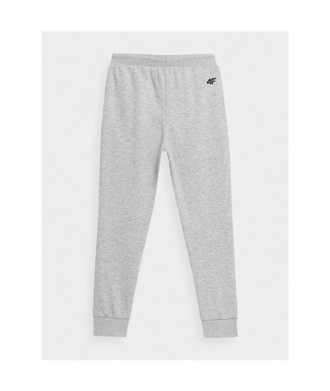 Pantalones de Fitness 4F Gris Niño