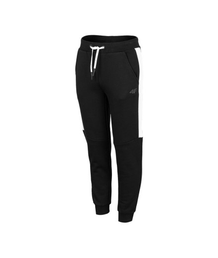 Pantalones 4F Elastic Negro Infantil