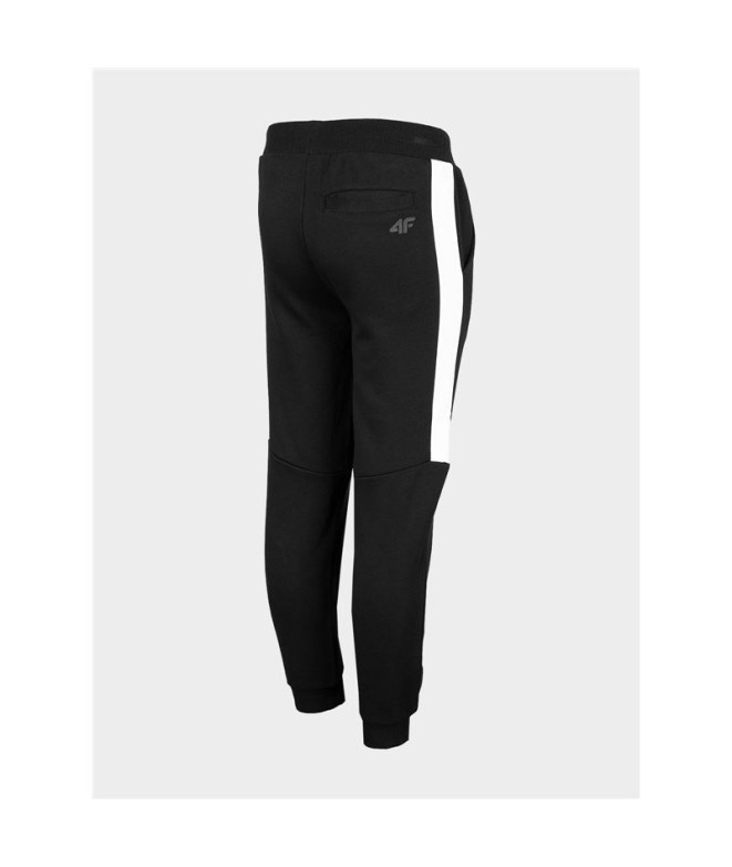 Pantalon 4F Elastique Noir Kids